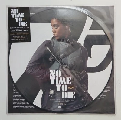 Hans Zimmer - No Time To Die / James Bond 007 - Vinyl Picture Disc LP - NEW - Image 1 of 2