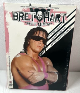 WWE Bret Hart - Hitman - The Best There Is (3 Disc DVD Set) Wrestling Region 1 - Picture 1 of 3