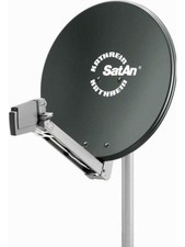 Kathrein Offset-Parabolantenne CAS 90 gr grau Satellitenantennen 20010033