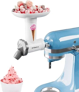 Natural Ice Cream Maker Attachment for Kitchen aid Stand Mixer, Frozen Dessert M - Picture 1 of 6