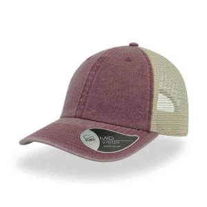 Cappello ATLANTIS CASE baseball RETE mesh CAPPELLINO bicolore COTONE - Foto 1 di 10