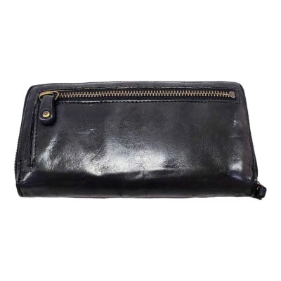 Portafoglio Donna In Pelle Borsellino Portamonete Carte Credito Con Zip - Immagine 1 di 4