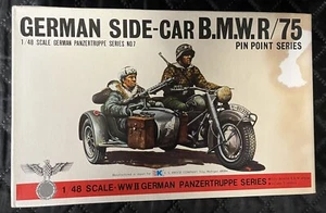 Bandai Maßstab 1:48 Deutscher Seitenwagen BMWR/75 ungebaut komplett schöner Zustand - Nr. 7 - Bild 1 von 3