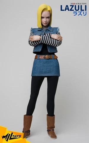 Android 18 Girl LAZULI  1/6 Scale Figure WjlToys TY-007 Cover
