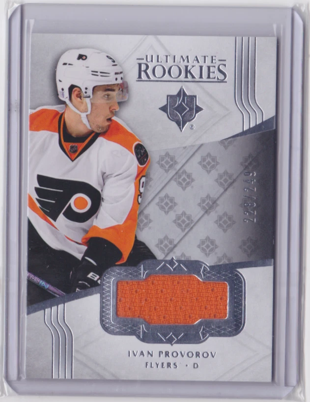 2016-17 UD ULTIMATE COLLECTION ULTIMATE ROOKIES /249 IVAN PROVOROV #112 FLYERS - Image 1 of 2