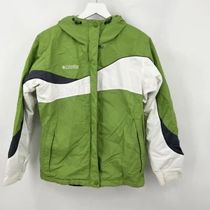 Chaqueta Columbia Soft Shell con Capucha Cremallera Completa Forrada Sherpa Aislada Talla Pequeña - Imagen 1 de 8
