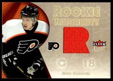 2005-06 Ultra Rookie Uniformity Jerseys Mike Richards Philadelphia Flyers #RU-MR