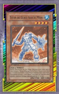 Titan de Glace Koa'Ki Meiru RGBT-FR025 Eau Aqua Effet Niveau 4 YGO - Imagen 1 de 1
