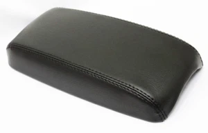 Fits 03-08 Mazda 6 Black Vinyl Leather Center Console Lid Armrest Cover - Imagen 1 de 4