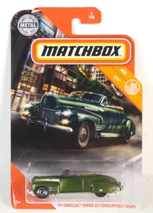 Matchbox Cadillac '41 62 Convertible coupe City green - Picture 1 of 1