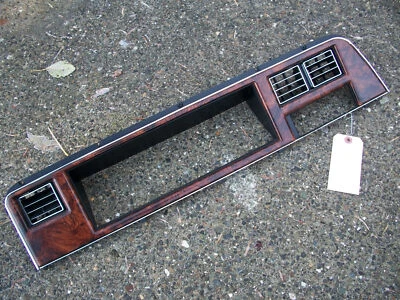 1990-1993 Chrysler New Yorker 5th Avenue Instrument Cluster Wood Dash Bezel - Image 1 of 2