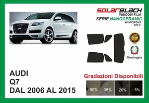 pellicola oscurante Audi Q7 Dal 2006 al 2015 kit posteriore NANOCERAMIC - Imagen 1 de 1