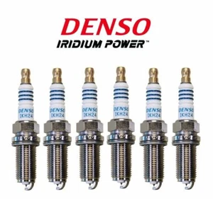 For Volvo C30 S40 S80 V70 2005-2014 Set of 6 Spark Plugs Denso 5346/IKH24 - Picture 1 of 1