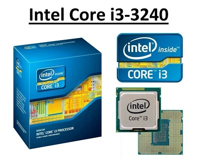 Intel Core i3-3240 SR0RH Dual Core Processor 3.4 GHz, Socket LGA1155, 55W CPU - Image 1 of 4