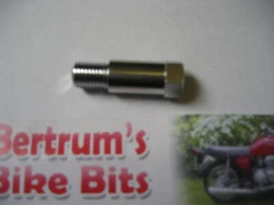 ADAPTADOR DE ESPEJO CROMADO DE MOTOCICLETA 8MM 8MM MANO DERECHA HEMBRA 10MM MANO DERECHA M... - Imagen 1 de 1