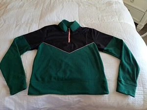 Adidas FLEECE CROP Size Youth XL Excellent Condition 1/4 Zip - Picture 1 of 7