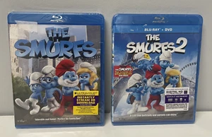 Lot de (2) The Schtroumpfs & Schtroumpfs Two - DVD BLU-RAY SCELLÉ Neuf 4K PG Columbia Sony - Photo 1/4