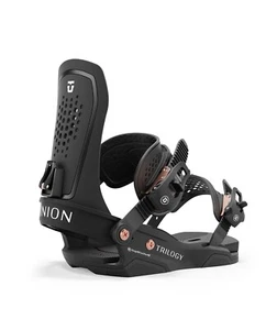 Union Trilogy Snowboard Bindings Women's Large (US 9-11) Black New 2025 - Picture 1 of 4