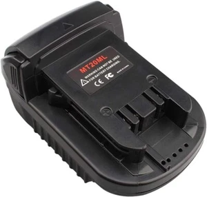 Battery Adapter For Makita 18V Li-on Battery Convert To For Milwaukee 18V MT20ML - Picture 1 of 9