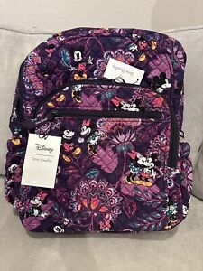 Vera Bradley Disney Mickey & Minnie’s Flirty Floral Campus Backpack