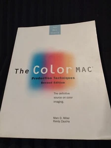 The Color Mac: production techniques 2nd edition (1995) 1st printing - Picture 1 of 12