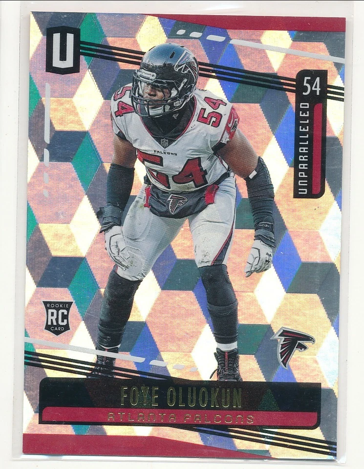 2019 Unparalleled Foye Oluokun Cubic RC #137 011/135 - Image 1 of 1