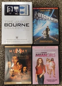 2000s Cult DVD Lot - Bourne Mummy Mean Girls Hitchhiker' Guide Comedy Action - Bild 1 von 2