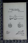 1872 ROPER FISHER CANTON OHIO UNIVERSAL JOINT COUPLING PATENT LITHO 123049
