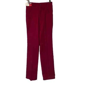 Vintage Red Corduroy High Rise Pants - Picture 1 of 7