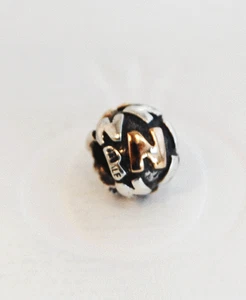 Genuine Pandora two tone Letter  "N" 790298N - retired - Picture 1 of 1