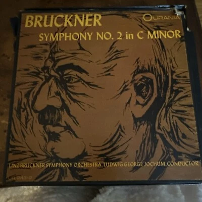 BRUCKNER,SYMPHONY NO' 2 in C Minor .LUDWIG JOCHUM. URANIA RECORDS UR 243/2.NM   - Image 1 of 3