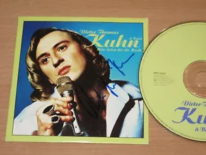 Dieter Thomas Kuhn Signed CD - Mein Leben For Die / Original Autograph IN Mint - Bild 1 von 2