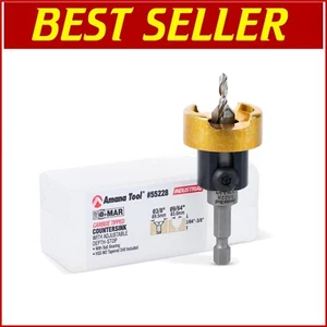 Comprehensive 82° Countersink & Drill Bit Set: Durable, Precise, User-Friendly - Picture 1 of 7