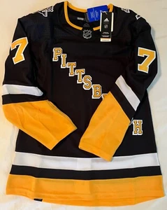 Adidas NHL Mens Evgeni Malkin Pittsburgh Penguins Jersey Size Euro 42 USA = XXS - Picture 1 of 20