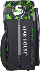 Cricket Kit Bag with Bat Holder Duffle Kit Bag Full Size Green - Picture 1 of 4