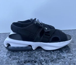 NIKE AIR MAX SOL ATHLETIC/SPORT SANDALS DD9973-001 BLACK/WHITE NWT Mens US 13 - Picture 1 of 10