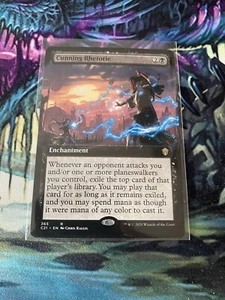 1x schlaue Rhetorik, erweitert, Strixhaven Commander 2021 Magic MTG NM - Bild 1 von 2