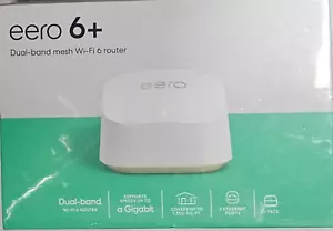 Router de malla eero 6+ doble banda AX3000 Wi-Fi 6 - blanco - Imagen 1 de 1