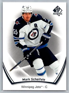 2021-22 SP Authentic #86 Mark Scheifele Winnipeg Jets - Picture 1 of 2