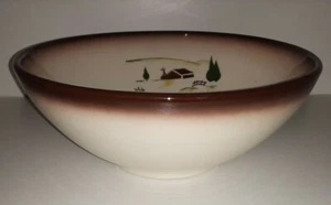 Brock of California Farmhouse Harvest Large Serving Bowl 9 3/4" Across - Picture 1 of 3