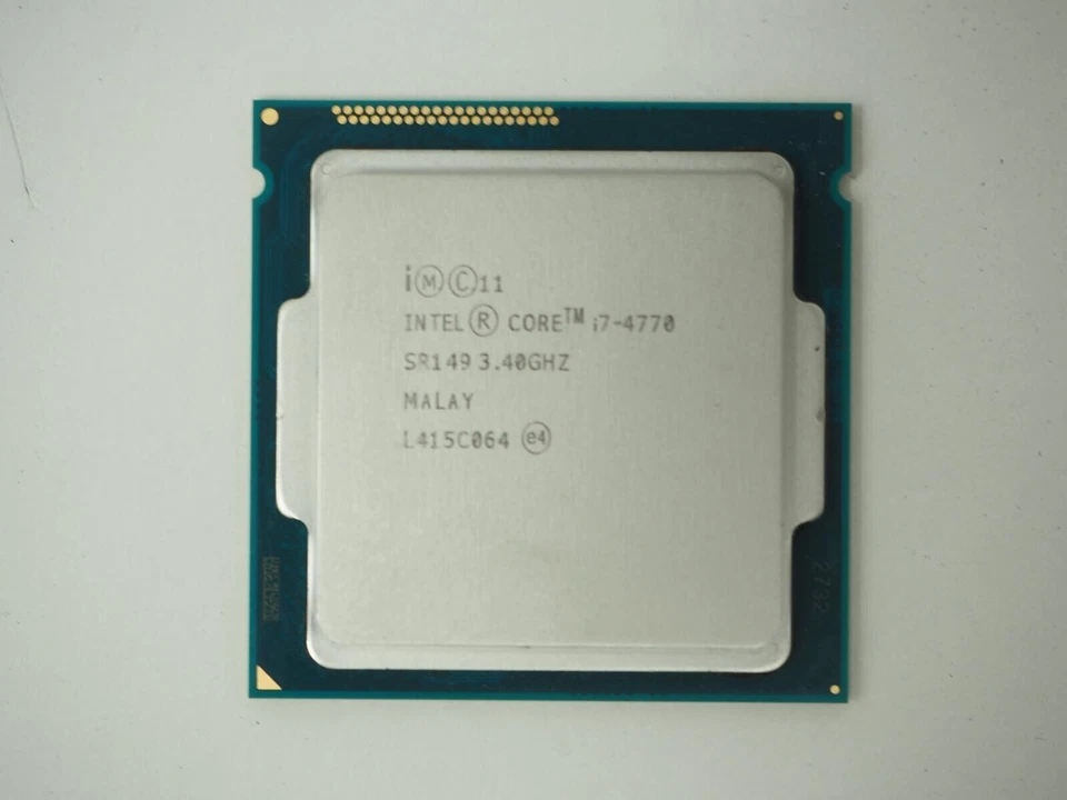 Intel Core i7-4770 3.4 GHz SR149 Desktop Quad cord Core CPU Processor i7 4770 - Image 1 of 1