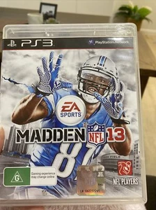 PS3 Games : Madden NFL 13 - Sony PlayStation 3 - - Picture 1 of 3