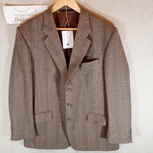 Gurteen Jacket Coat Blazer Mens Tweed Sports Brown Medium 42 S Wool Blend - Imagen 1 de 15