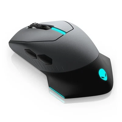 Alienware Wired/Wireless Gaming Mouse AW610M: 16000 DPI Optical Sensor - 350 - Image 1 of 4