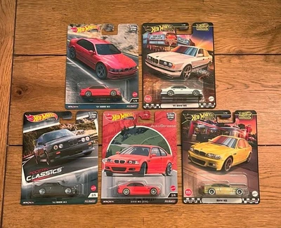 Hotwheels Premium BMW Lot • M3 M5 E46 - Image 1 of 2