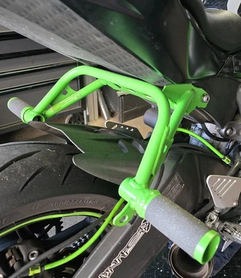 Kawasaki Ninja ZX636 2013-2023 Racing 905 clavijas de acrobacias subjaula Foto 1 de 4