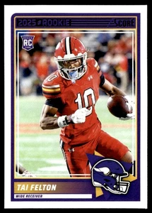 Tai Felton 2025 Score #60 RC Minnesota Vikings - Bild 1 von 2