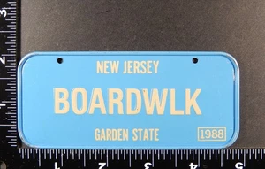 1988 Post Cereal NEW JERSEY Miniature License Plate (m88p0060) - Picture 1 of 2