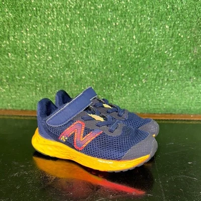 New Balance Fresh Foam Arishi v4 Bungee Lace Blue IAARIKB4 Toddler Size 7C - Image 1 of 4