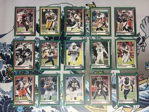 2025 Panini Donruss Football Lots of 15 Cards Press Proof Green - Picture 1 of 2